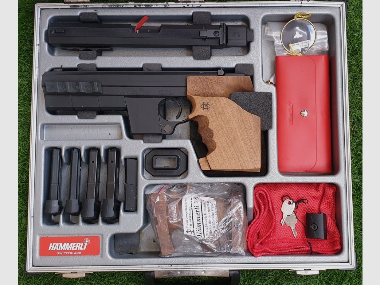 Hammerli 280 pistol + conversion kit