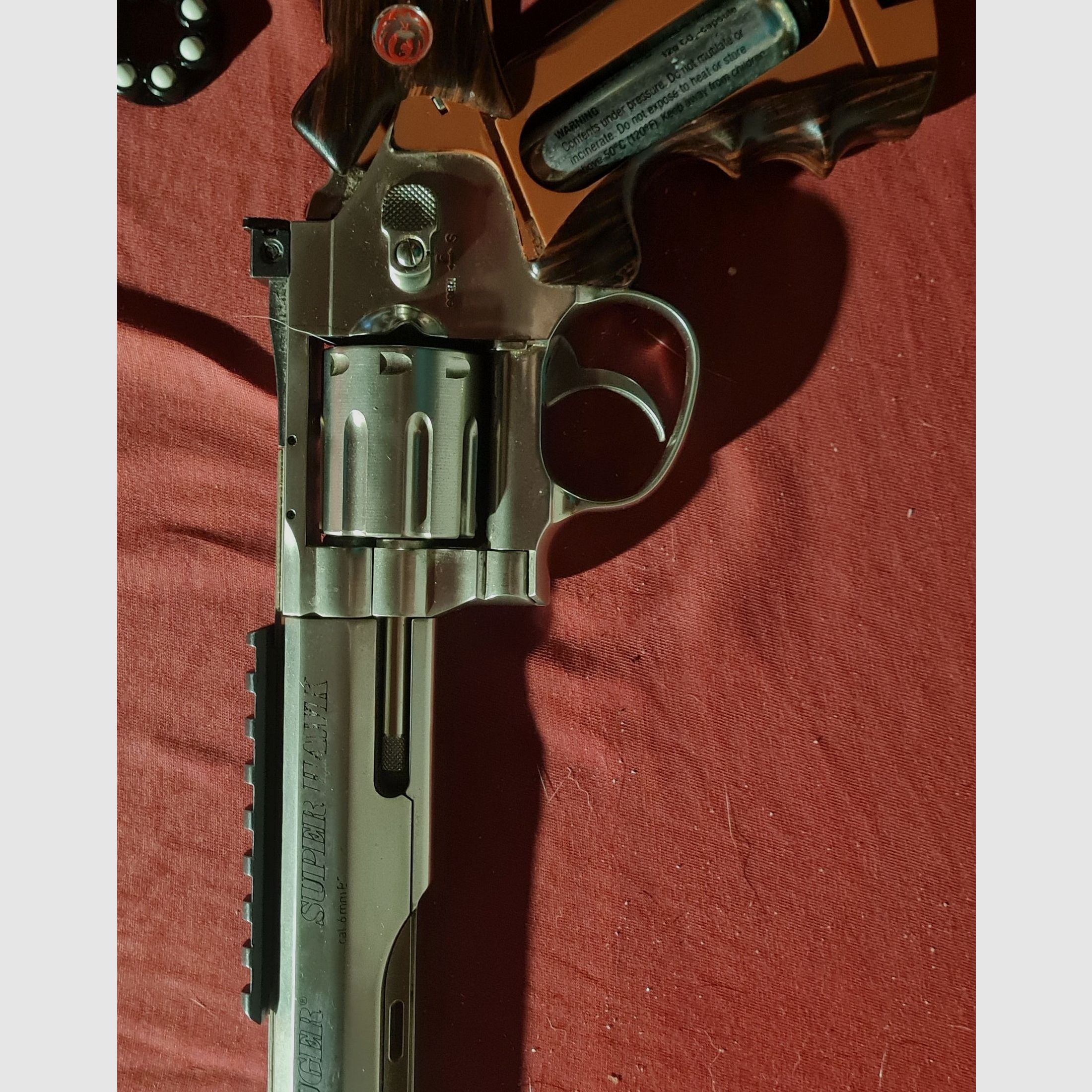 Ruger Softair Revolver  4 Joule 