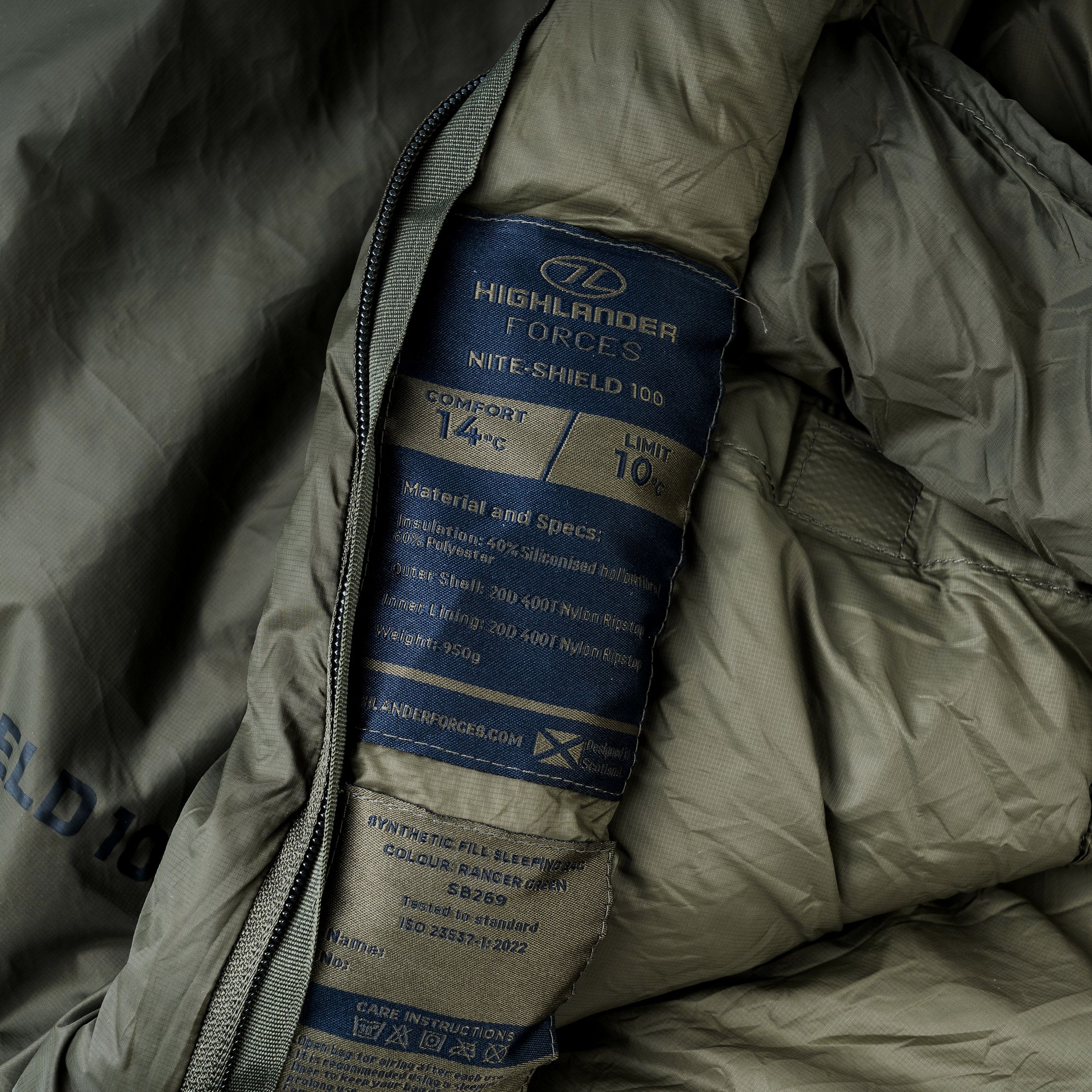 Highlander Sleeping Bag Nite-Shield 100, image 3 of 4