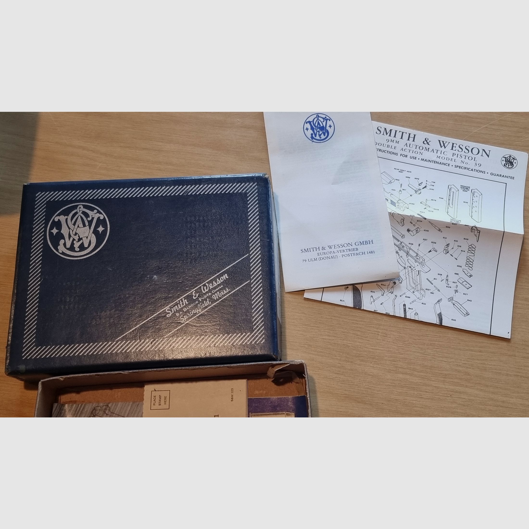 Smith & Wesson Mod. 39-2 im Kaliber 9mm