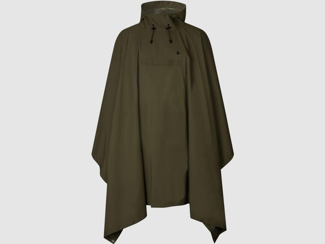 Seeland Herren Regenponcho Taxus Pine green