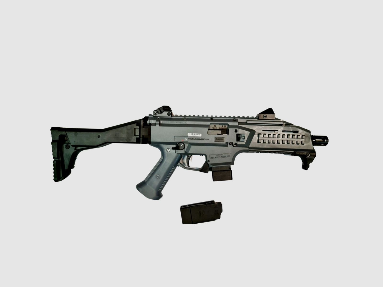 CZ Scorpion Evo 3 S1 Grijs, afbeelding 1 van 2