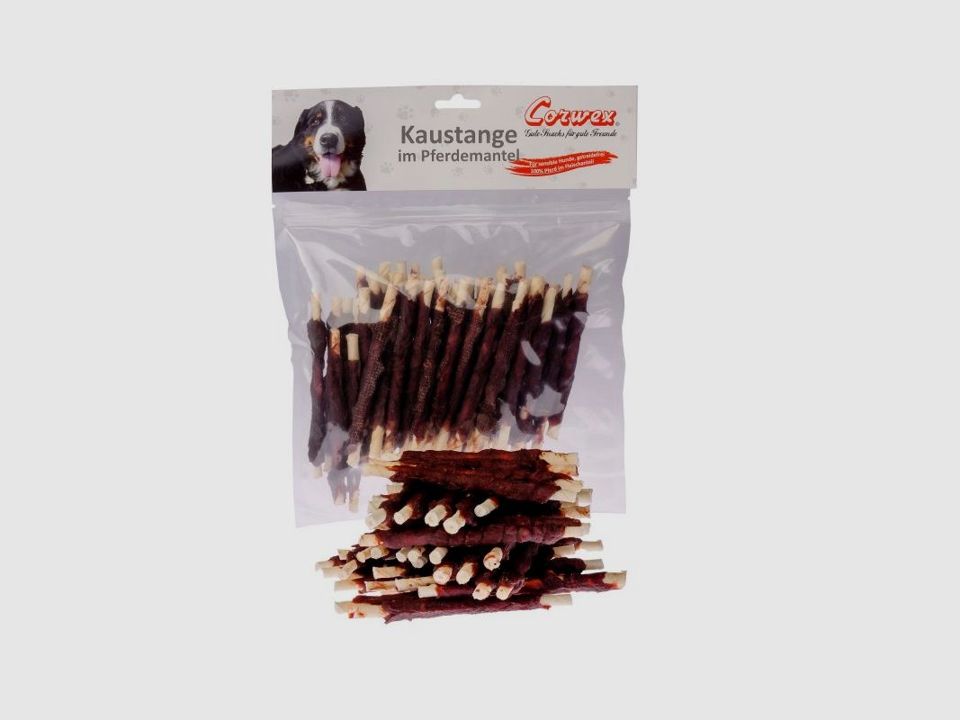 Corwex Hundesnack Kaustange im Pferdemantel 500g