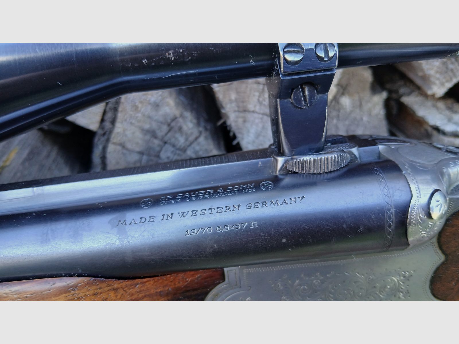 Sauer & Sohn Drilling 3000 mit Einstecklauf