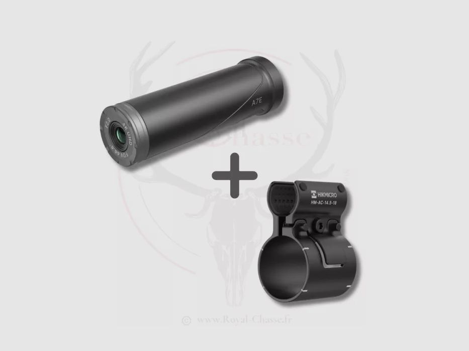 Pack HIKCAM A7E + Support Carabine HIKMICRO, image 1 sur 11