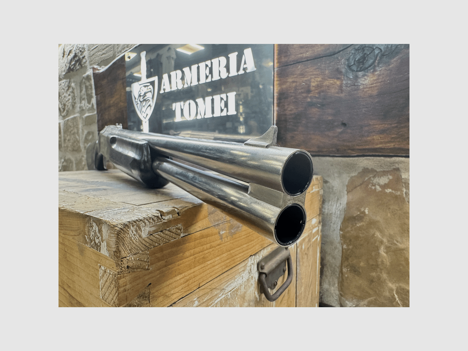 GEBRUIKT – Bockdoppelflinte – Amantino Mod. Condor Outback kal. 12 (SLUG), afbeelding 3 van 5