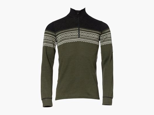 aclima Aclima Pullover DesignWool Marius Mock Neck Zip nordmarka
