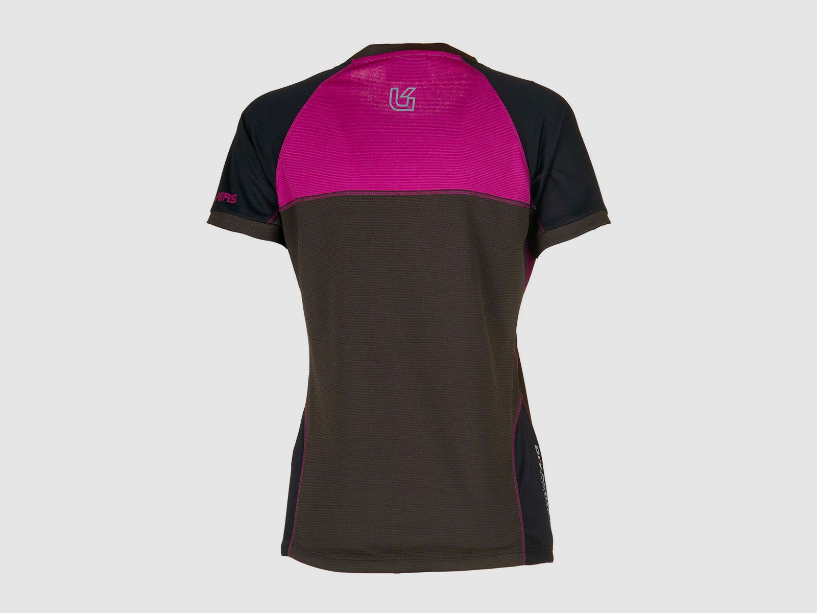 T-SHIRT – WOMEN – UNIVERS – DRY-ACTIVE Green/Fuchsia, image 2 of 2