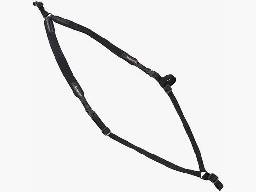 Niggeloh Rucksack-Gewehrgurt​ Neopren / Schwarz Gewehrriemen