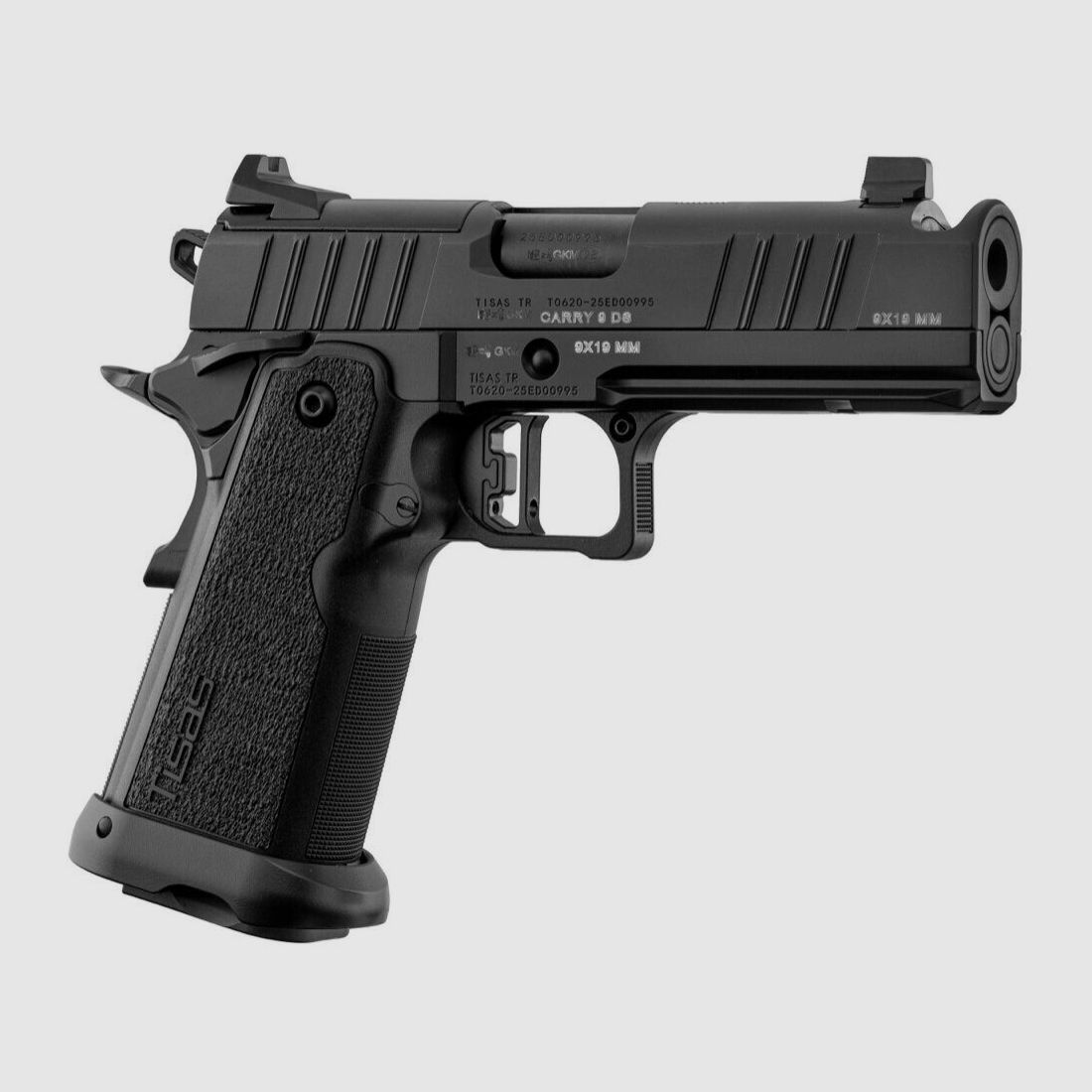 Pistola Tisas 2011 Carry Bull Barrel Comp cal. 9×19 Optic Ready compatto, immagine 3 di 8