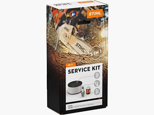 Stihl service kit for chainsaws