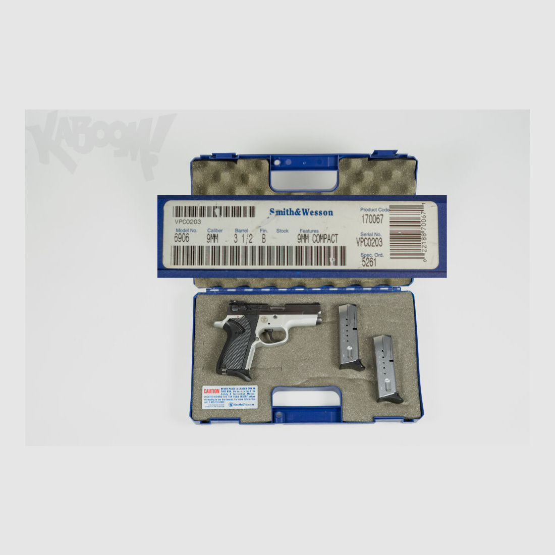 Smith&Wesson Performance Center 6906 PC in 3,5 Zoll - Sammlerstück