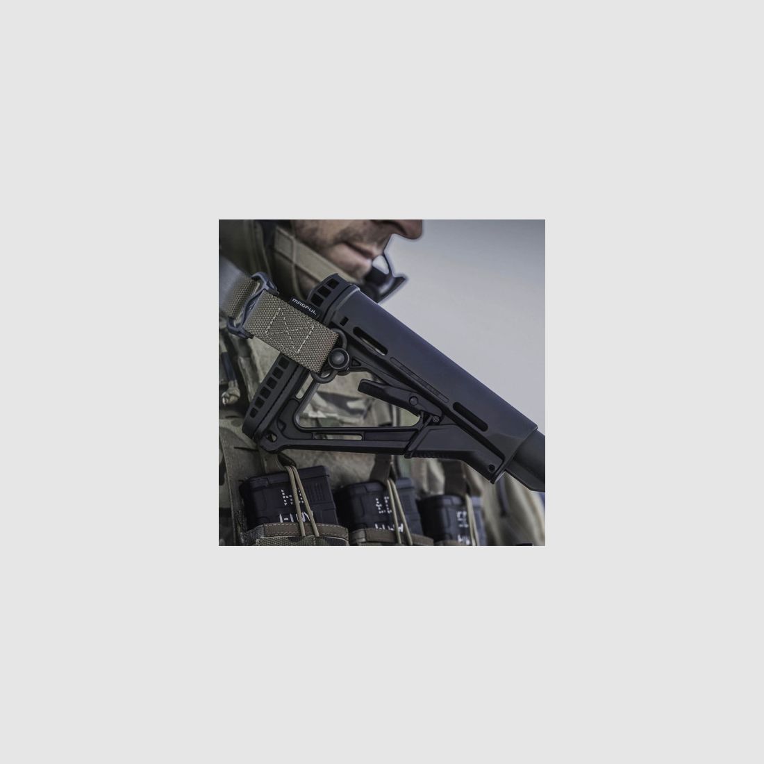 MAGPUL - CTR Carbine Schaft Mil-Spec Zwart, afbeelding 5 van 7