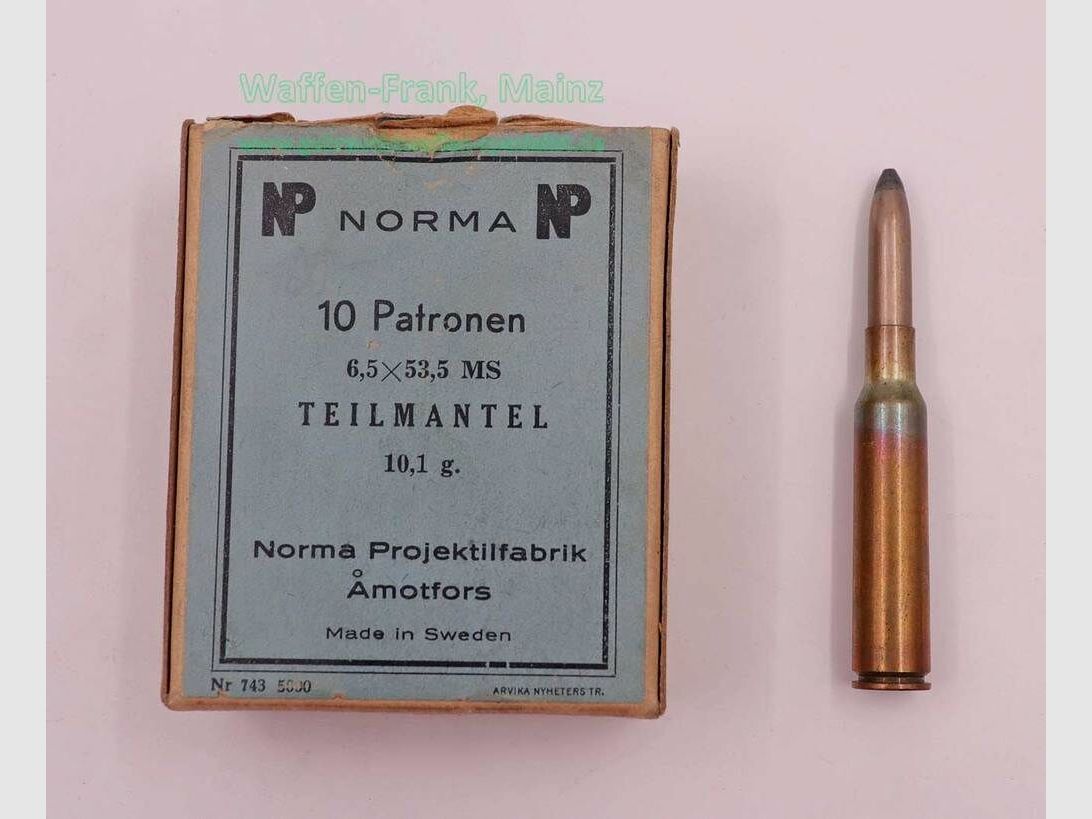Norma Büchsenpatronen 6,5x54MS(6,5x53,5)