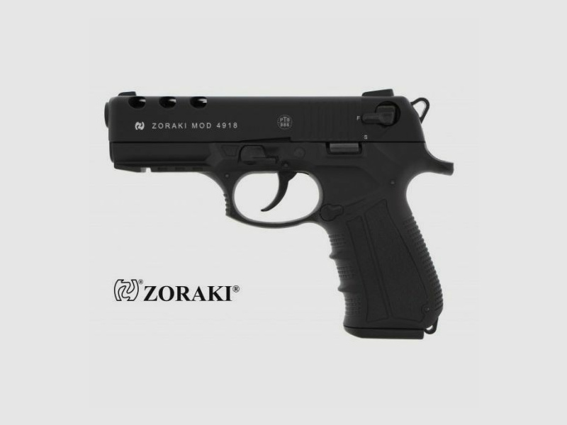 Zoraki 4918 brüniert 9mm P.A.K.
