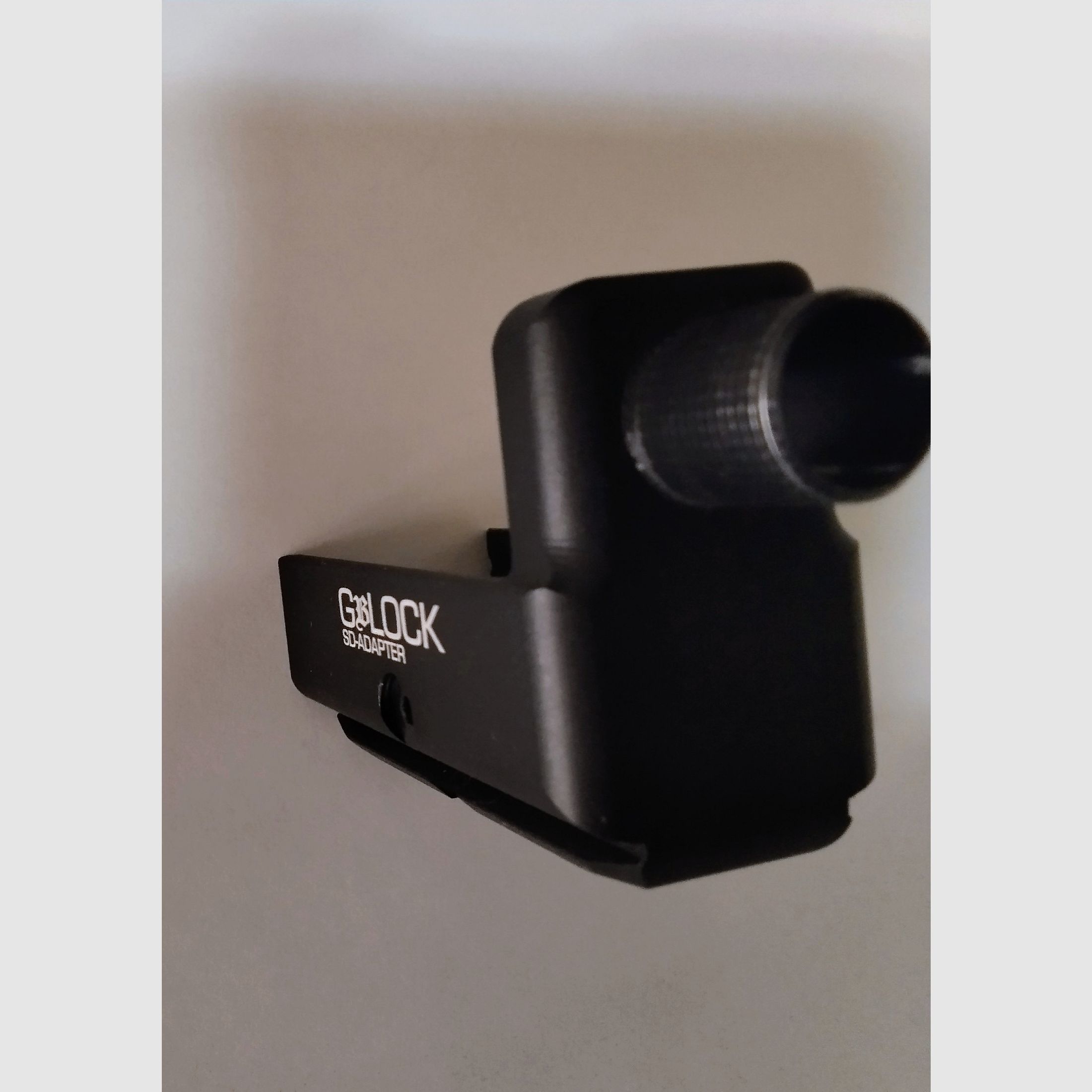 GbLOCK-adapter voor Glock 17 T4E kaliber 0,43 om een demper te installeren