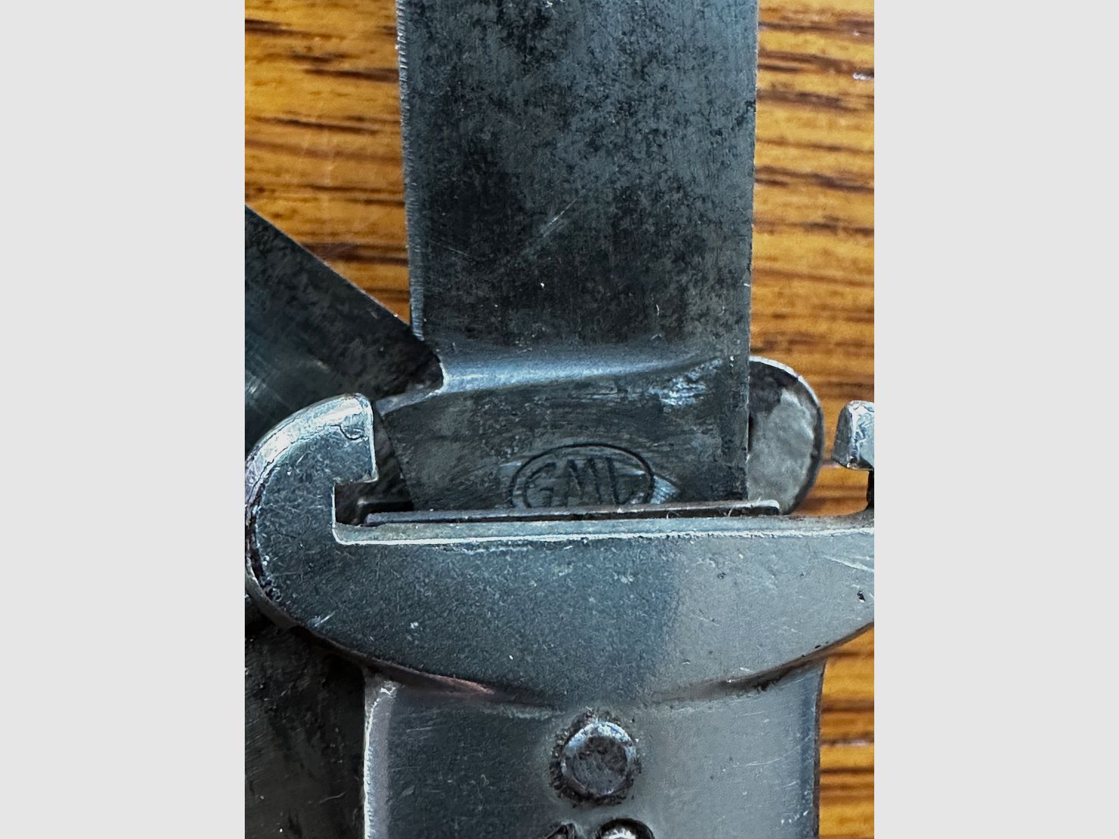 Hunting knife folding knife cartridge extractor caliber 12 and 16 Leegebruch GML DDR pocket knife