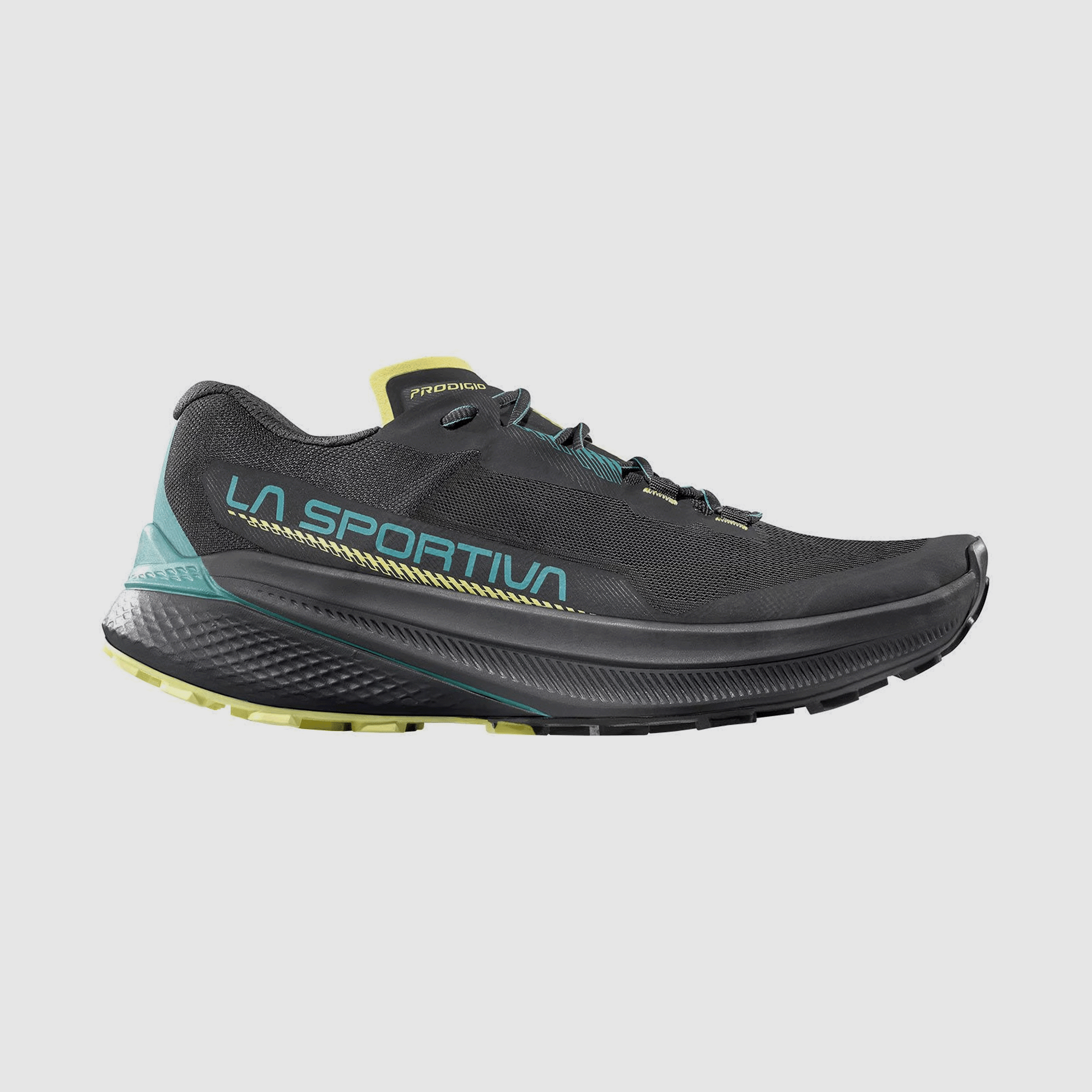 SHOES – WOMEN – LA SPORTIVA – PRODIGIO W’S Carbon / Juniper, image 3 of 3