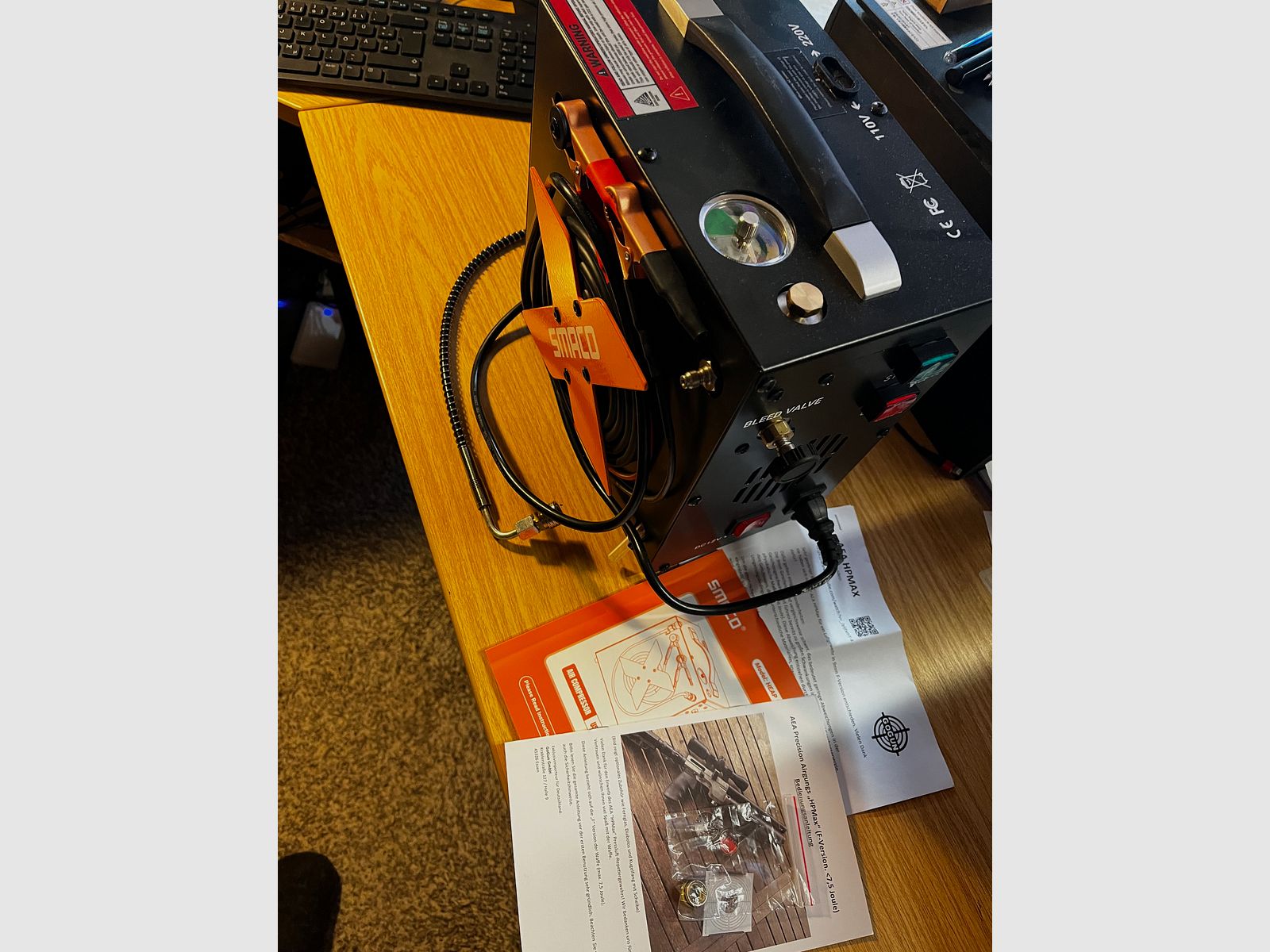 AEA HP Max mit Red Dot, Kompressor und 200 Schuss Munition 1.100 EUR