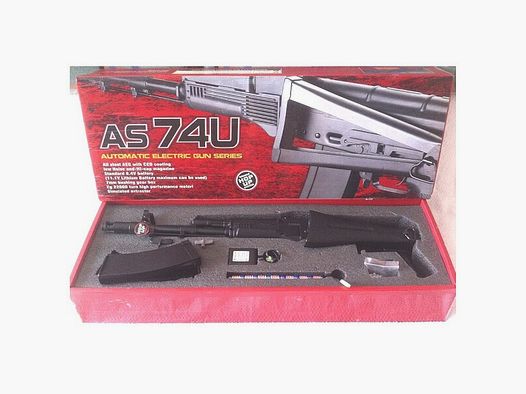 G&G AK 74M / AS74U / AK 47 / Kalaschnikov Blow Back SAEG 6mmBB Neu