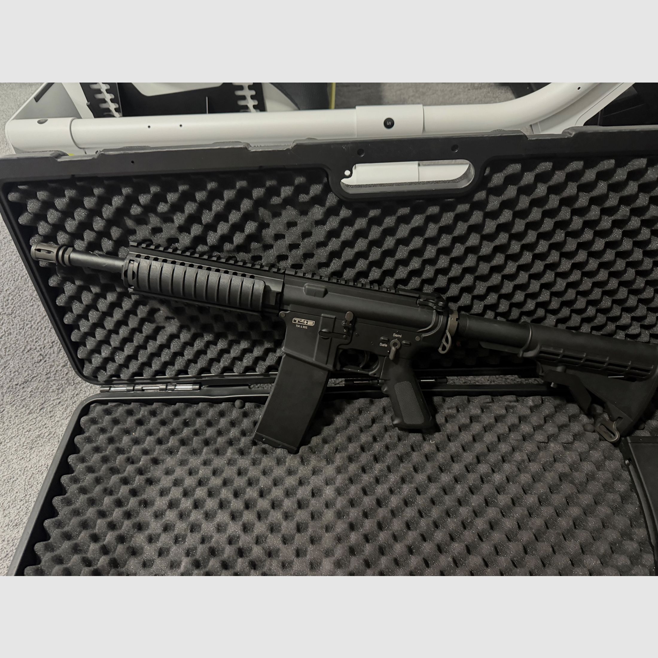 T4E TM4 RIS Paintball Umarex Kal. .43 - schwarz TOP, Bild 4 von 6