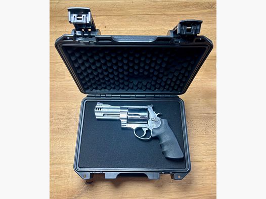 Smith & Wesson .500 Mag Compensador / 4 pulgadas / baja carga de disparo / marco X-Large