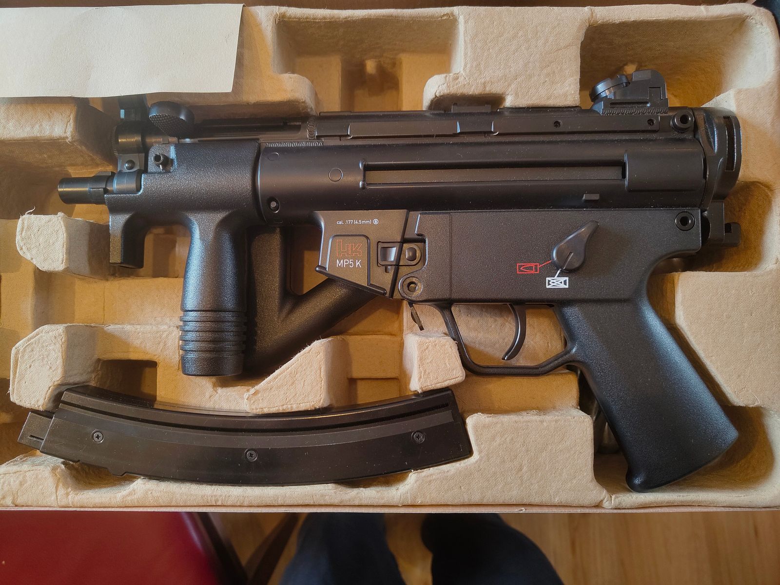 Heckler & Koch MP5 K-PDW cal. 4,5 mm Stahl BB Co2 Blowback