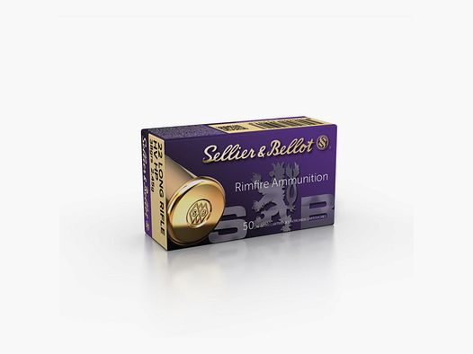 Amunicja Sellier&Bellot kal. .22 LR HV HP 2,45 g/38 gr, opakowanie 50 szt.