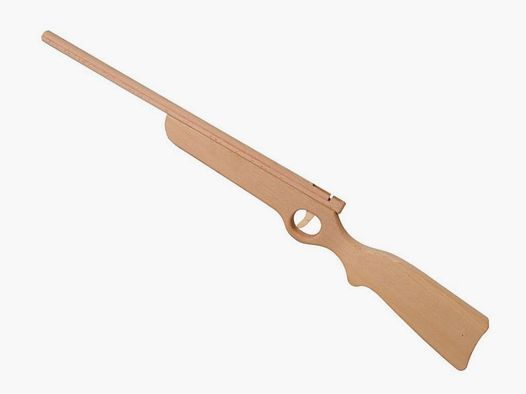 Bartl Holzgewehr mit Gummiband