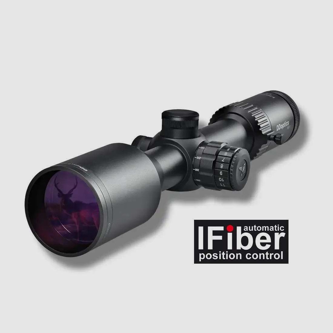 DDoptics V10 2-20x50 NXT MRAD - A4N- mit automatischem Fiber