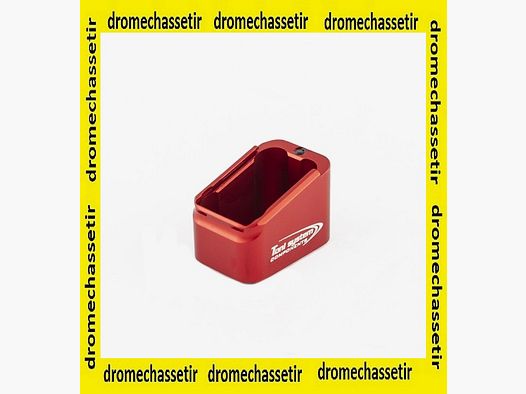 Magazine basisverlenging 4 patronen voor Canik TP9 kal. 9×19 rood