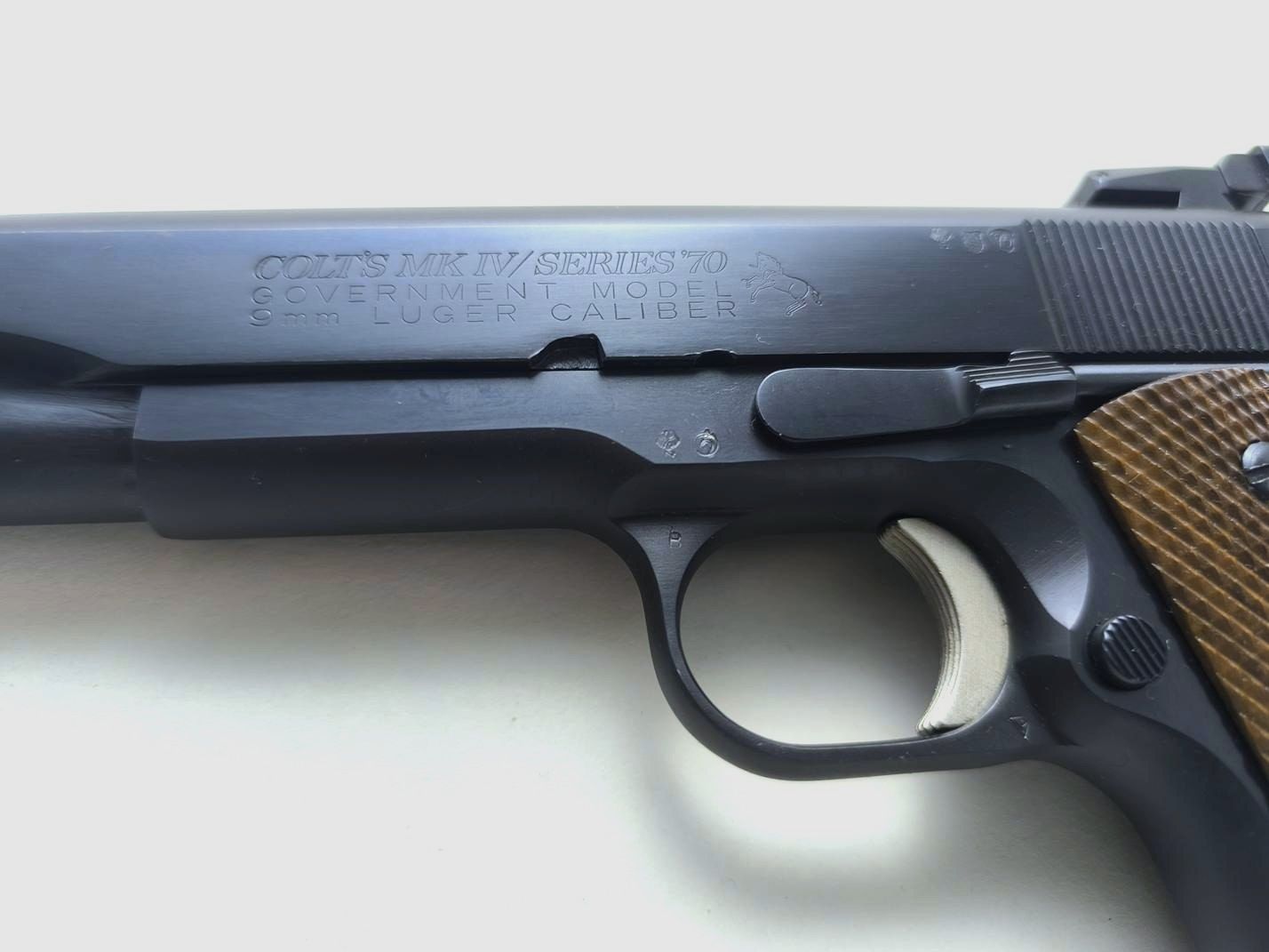 Pistole Colt Government Model MK IV Series 70 Kal. 9mmP, Bild 2 von 6