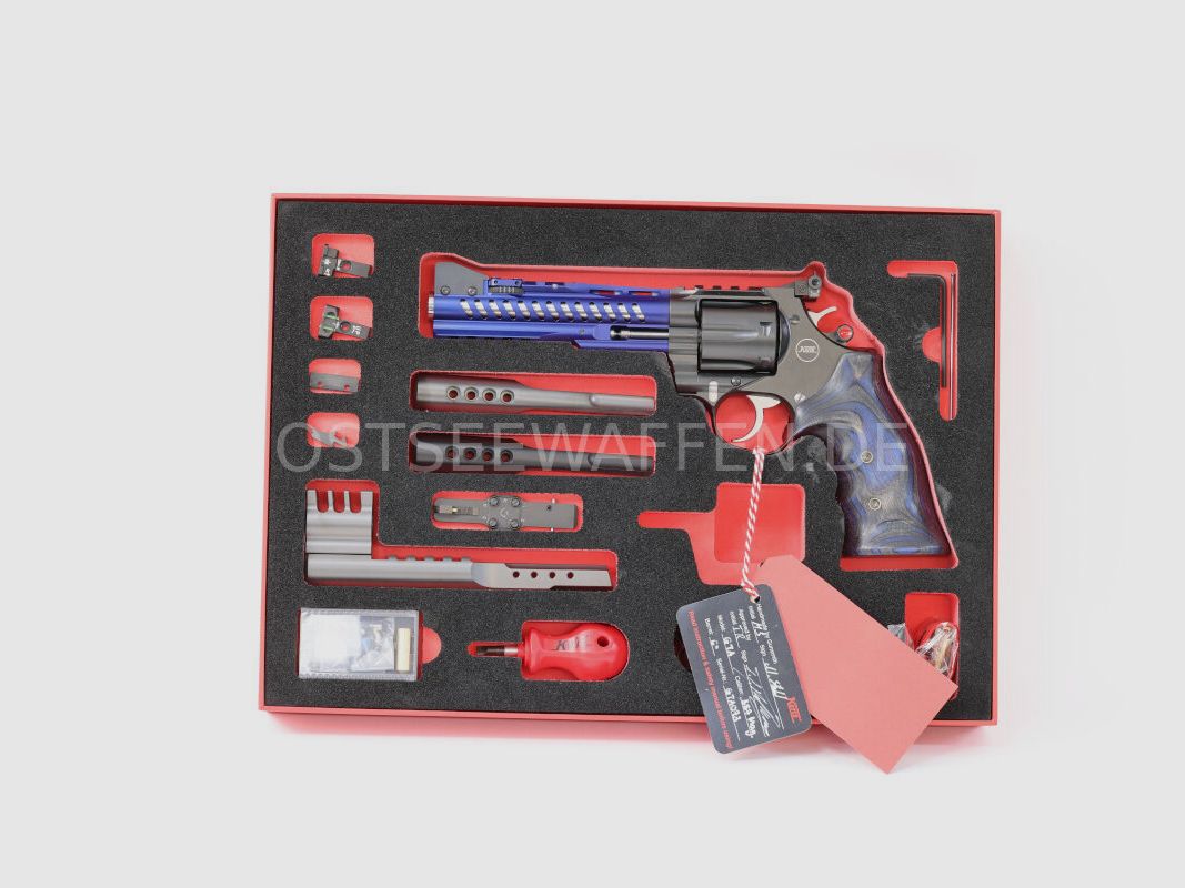 Korth Super Sport GTA blauw .357Mag