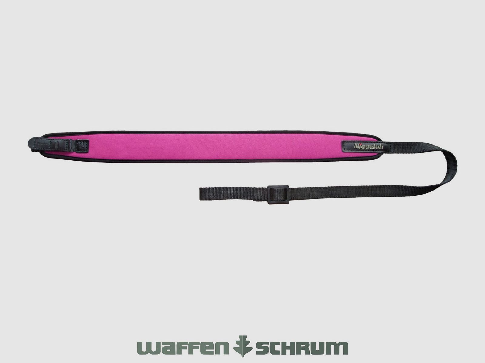 Niggeloh Gewehrriemen Universal Neopren - Pink mit Schnellverschluss