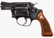 Smith & Wesson Mod. 36 .38Special , Leder-Gürtelholster LL: 2 Zoll