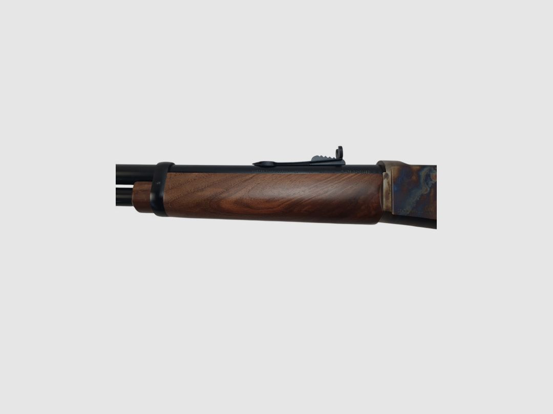 FLASH-VERKAUF – UNTERHEBELREPETIERER HUGTEK LVR44 KAL.44MAG SCHAFTHOLZ JASPE LAUF 51CM, Bild 12 von 14