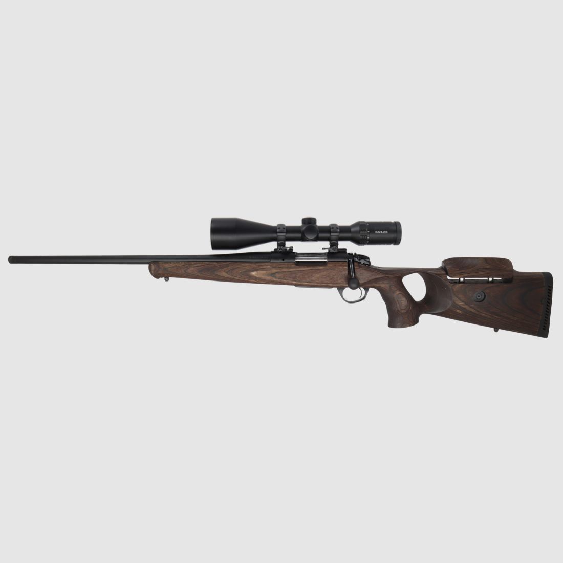  Bergara B14 B&H Prohunter LINKS Lochschaft mit Kahles Helia 2.4-12x56 fertig montiert / Optional: Brenner Schalldämpfer