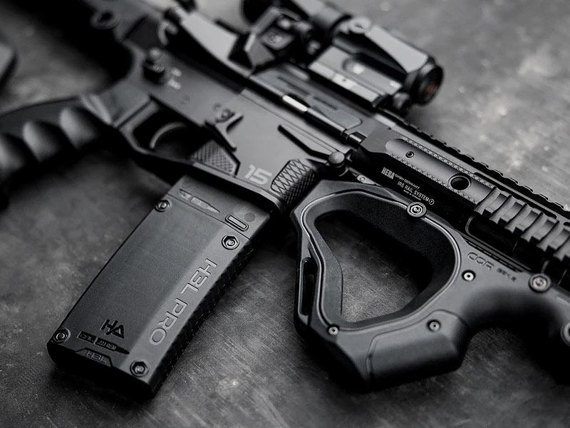 HERA ARMS H3L-PRO, Revista AR15 Negra