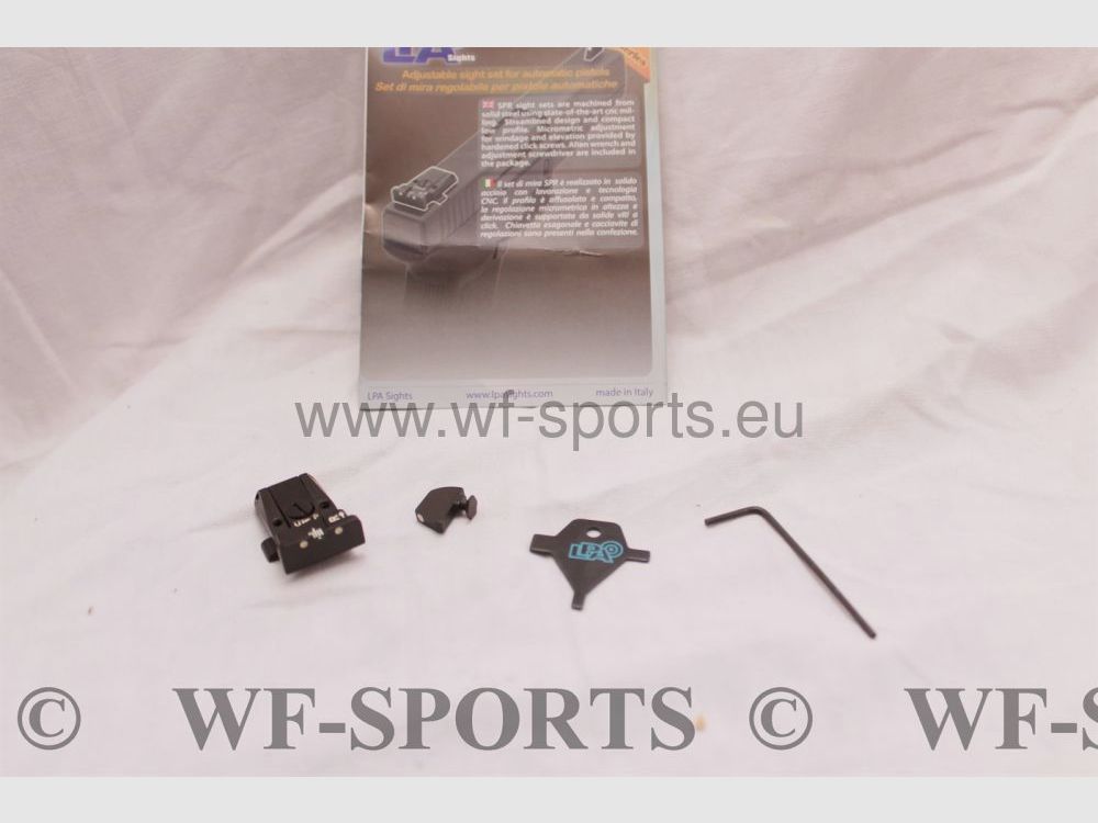 Glock LPA Visor de tres puntos, NUEVO //WF-SPORTS// Glock LPA Visor de tres puntos ajustable