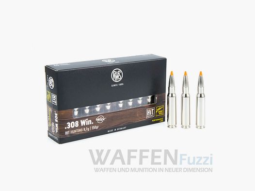 RWS naboje karabinowe kal. .308 HIT Short Rifle Performance Line 150g