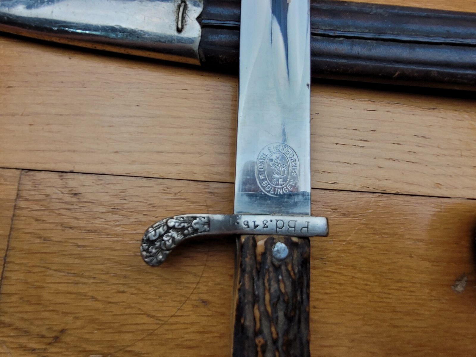Top German Police Bayonet – Brandenburg – Third Reich – Frog – Numbered – Excellent condition, image 17 of 20