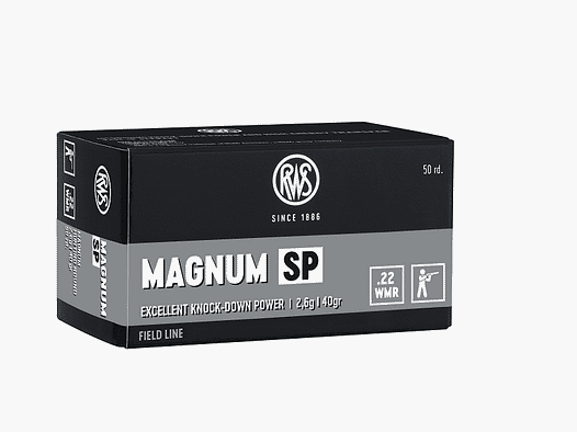 RWS Magnum SP .22 Mag 2,6g - 50 Stk.