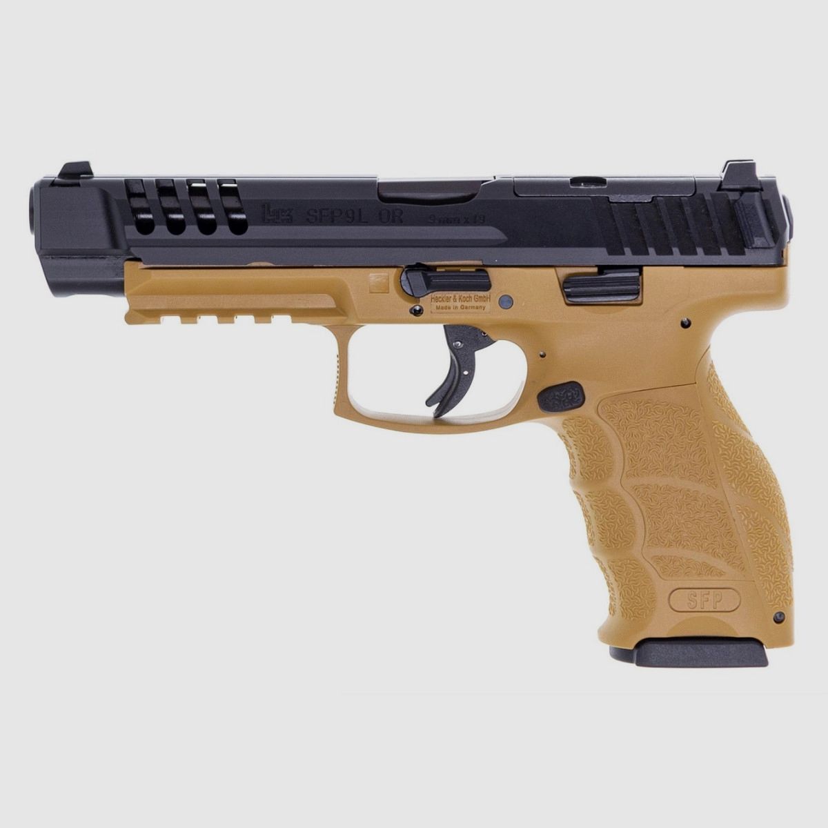 Heckler&Koch SFP9L-SF PB OR Groen Bruin (RAL8000), afbeelding 1 van 3