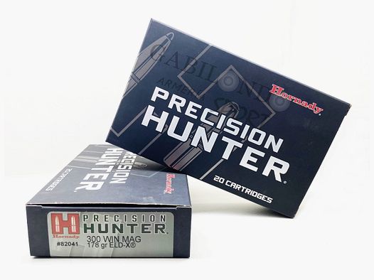 Munición Hornady 300 WM PRECISION HUNTER ELD-X 178 gr
