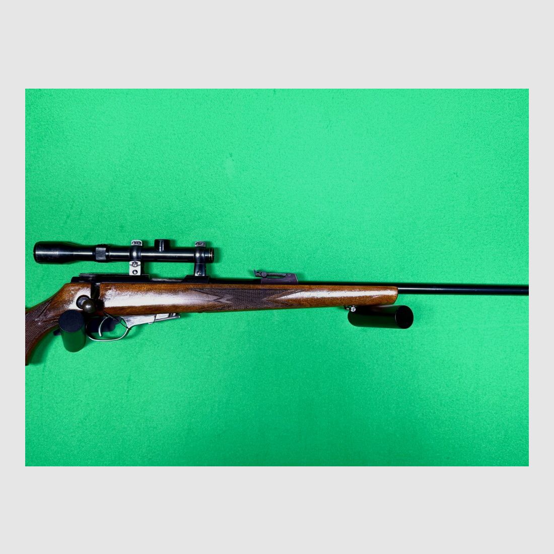 Carl Walther small caliber repeater with scope