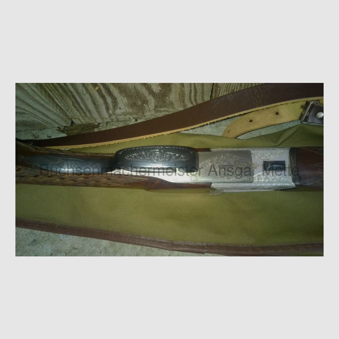 Sodia Ferlach double-barreled rifle