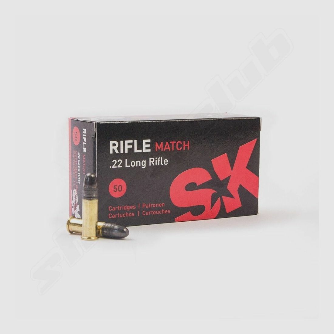 SK Nammo Schönebeck Rifle Match LRN 40grs 50St .22lr