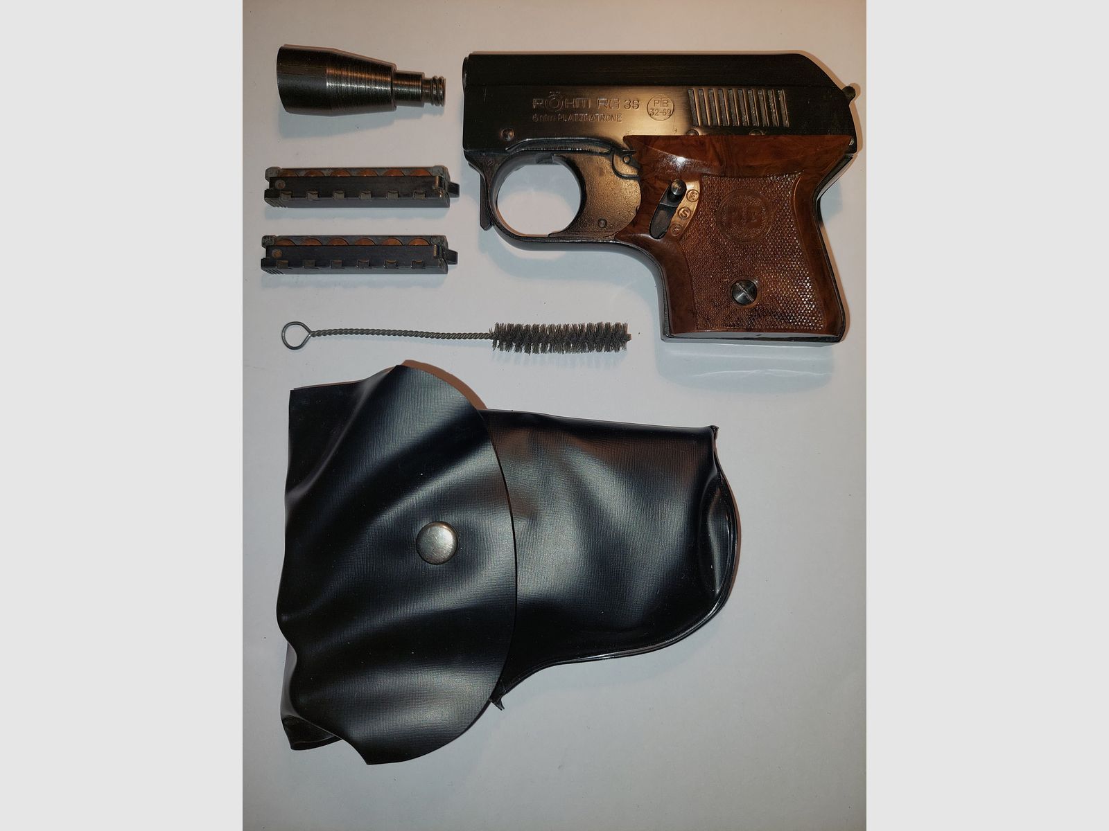 Pistola a segnale/gas Röhm RG3 (6 mm Flobert) + accessori originali, confezione originale