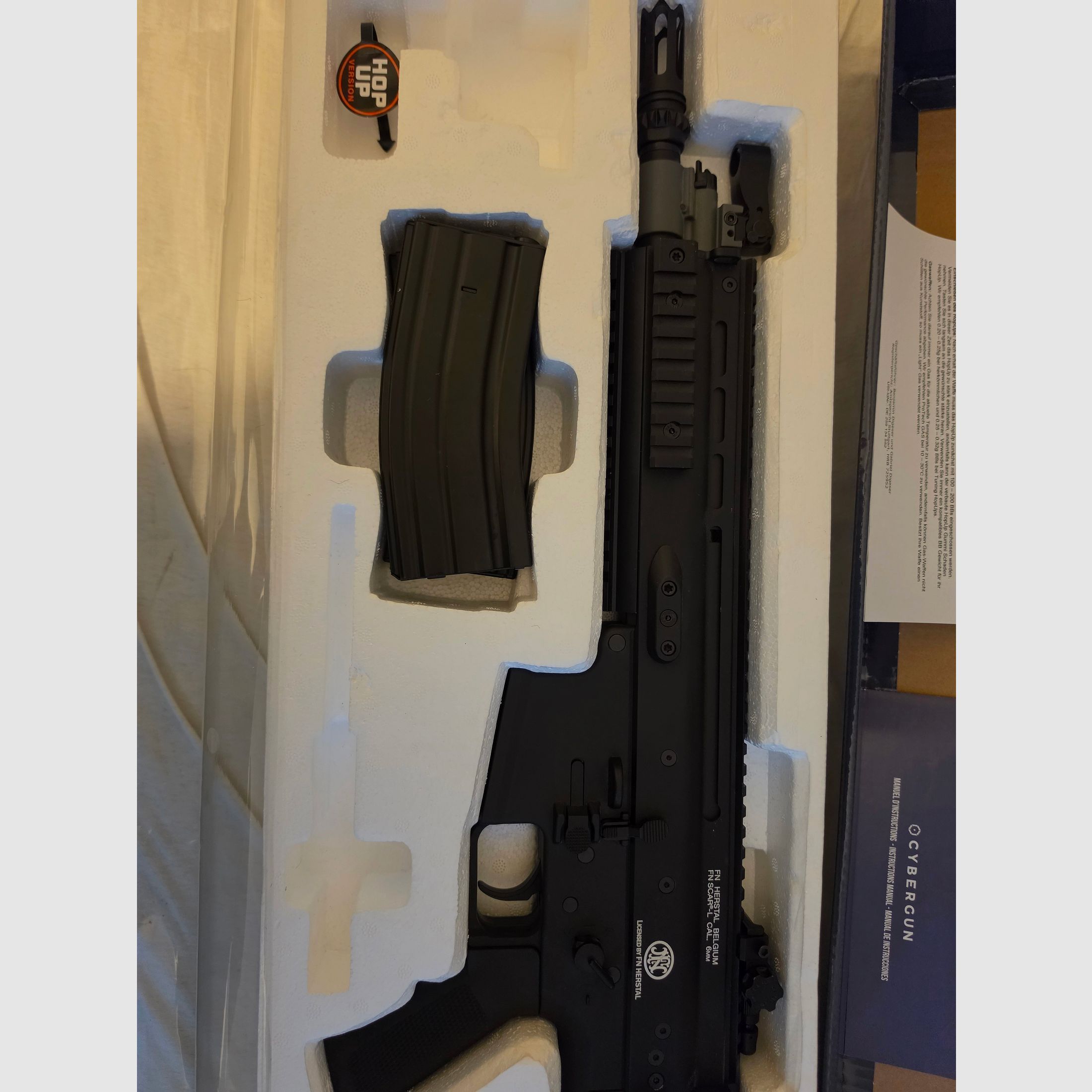 Begadi MK16 Sport (FN SCAR-L) Metall S-AEG – FN Lizenz – Reddot im ACOG-Style & Garantie