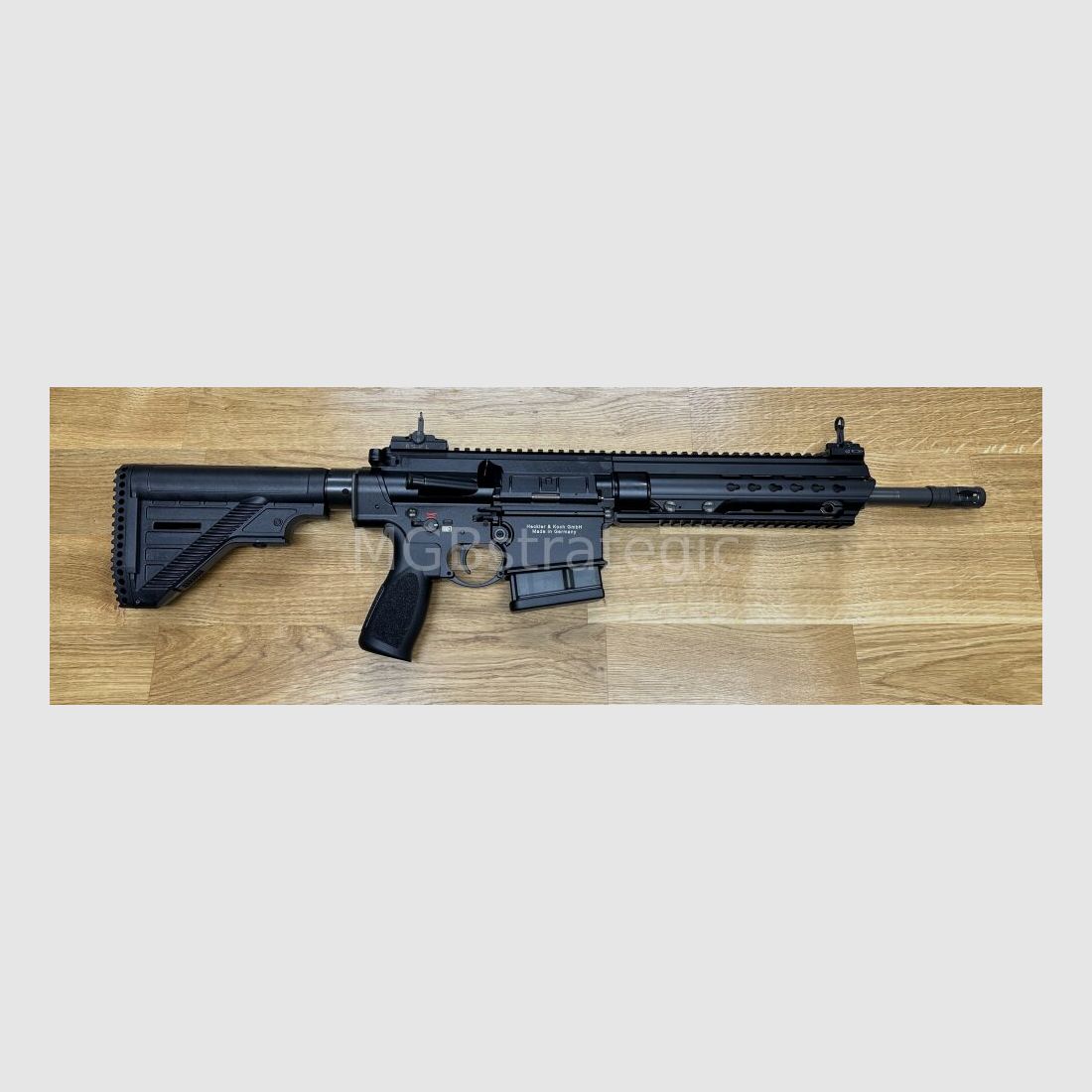 Heckler & Koch MR308 A3 13" - halbautom. Büchse .308 Win. Farbe sandfarben / RAL8000 - H&K MR 308 A3 - zivile Version des H&K 417 Bw G27K